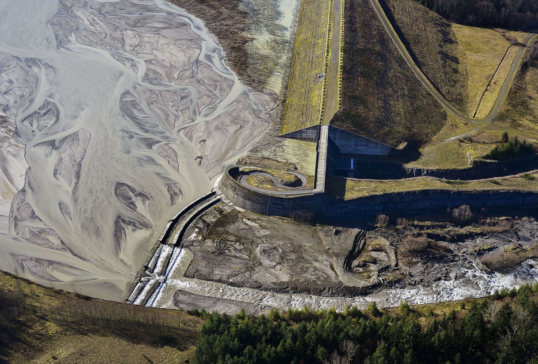Toutle Sediment dam